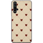 Huawei nova 5T Genomskinligt Skal Heart Grid