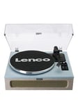 Lenco Ls-440Bubg Turntable With 4 Built-In Speakers