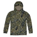Mossy Oak Vintage Camo Hoodie for Men, Mens Hunting Hoodies, Camouflage Clothes, Original Treestand, X-Large