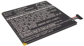 Kompatibelt med Asus MeMo Pad ME173X, 3.8V, 3900 mAh