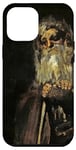 iPhone 15 Plus An Old Man and a Monk by Francisco Goya Case