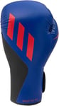 adidas Speed TILT 150 - Avec nouvelle technologie d'inclinaison - Pour homme, femme, unisexe - pour boxe, sac de frappe, kickboxing, MMA et entraînement - (Royal/noir métallisé/rouge solaire, 473,6 g)