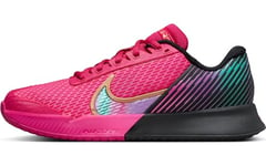 NIKE Femme Court Air Zoom Vapor Pro 2 PRM Bas, Fireberry Multi Color Black, 36 EU