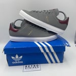 Adidas Originals Stan Smith Vulc - Grey & Red - UK 6 - EF1150 - BNIBWT