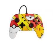PowerA Pokémon Enhanced Wired Controller ? Pikachu Pop Art - Gamepad - Nintendo Switch (Kantstött) - Nintendo Switch