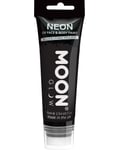 Svart Neon UV/Blacklight Ansikts- och Kroppsfärg med Svamp 75 ml