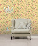 Wallpaper x1 Roll Galerie G34304 English Florals Yellow NEW (M)