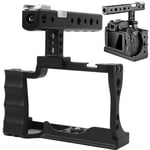 YELANGU Aluminium Alloy Camera Cage with Handle for Canon M50 Mirrorless Camera