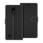 COODIO LG K4 2017 Case, LG K4 2017 Phone Case, LG K4 2017 Wallet Case, Magnetic Flip Leather Case For LG K4 2017 Phone Cover, Black