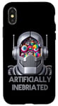 iPhone X/XS Funny AI Artificially Inebriated Drunk Robot Stoned Tipsy Case
