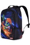 UNIKER School Backpack Alien SkateTeen Laptop Rucksack Bag USB Charging College