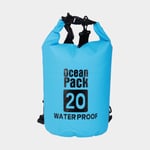 Ocean Pack Drybag / sjösäck Pack, 500D, 20 liter, blå