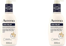Aveeno Skin Relief Moisturising Lotion | Soothes Skin from Day 1 | for Very Dry