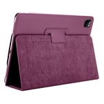 iPad Pro 11" Gen 1/2/3/4 Litchi Texture Case - Purppura