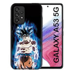 Coque pour Samsung Galaxy A53 5G Manga Dragon Ball Sangoku Noir
