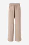 Selected FEMME - Byxor slfTinni-Relaxed MW Wide Pant - Beige