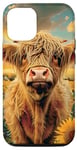 iPhone 12/12 Pro Highland Cow, Spring Country Farm, Sunflowers & Western Girl Case