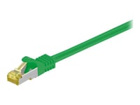 Goobay - Patch-Kabel - Rj-45 (Hane) Till Rj-45 (Hane) - 1.5 M - Sftp, Pimf - Cat 7 - Formpressad - Grön