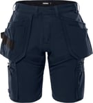 Kansas shorts 134119, stretch, hengelommer, mørk marineblå, størrelse 62