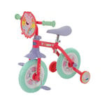 Peppa Pig Training Bike First 2 in 1 10" Bicycle Stabilisers Kids Balance