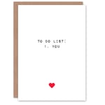 Valentines Day Greeting Card Adult Rude Funny Fully List To Do You For Her Wife