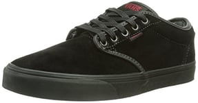 Vans Men's Atwood Low-Top Sneakers, Black Mte Black Black, 10 UK