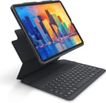 ZAGG Pro Keys Wireless Keyboard and Durable Case for Apple iPad 12.9-inch, Black