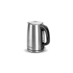 Aigostar Stainless Steel Electric Kettle, 3000W Fast Boil Cordless Quiet Kettle with 360 Swivel Base, 1.7L Silver Dry Prote