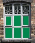 The Window Film Company Suitable for Home or Office Installation Solid Colour Mid 4263 Window Film, Green, 1220 mm x 10 M