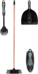 Tower T769002RGB 5-In-1 Cleaning Set with Dust Pan and Brush/Kitchen Brush/Dish 