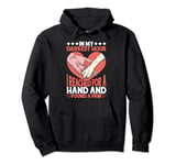 In My Darkest Hour, I Reached For A Hand Found A Paw-------- Pullover Hoodie