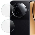 Imak 2-pack Härdat Glas Linsskydd Xiaomi Poco F7 Pro transparent