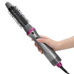 VGR Anion Hot Air Dryer Brush Comb Electric Hair Straightener Curler Comb LVE