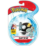 Pokemon Clip N Go Machop + Ultra Ball