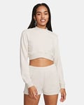 Nike Sportswear Chill Terry Women's Crew-Neck Cropped French Top