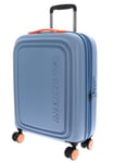 Mandarina Duck Logoduck Suitcase and Rolling Suitcase, 40 x 55 x 20/23 (L x H x W), Jeans Colour, One Size, LOGODUCK +