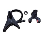 Flexible 360° Phone Holder Clip Mobile Lazy Stand Black