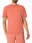 LacosteBrand Chest Logo T-Shirt - Rose