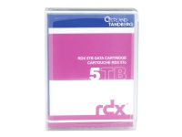 Overland Tandberg - RDX HDD-kassett - 5 TB - sortering - för Tandberg Data RDX QuikStation 4, RDX QuikStation 8, RDX QuikStor