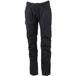 Lundhags Authentic II Ws Pant Short/Wide, vandringsbyxor, dam, svart