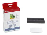 Canon Kc-18Is - (18 Ark Bläckbandskassett Och Papperssats - För Canon Selphy Cp1000, Cp1200, Cp1300, Cp820, Cp900, Cp910