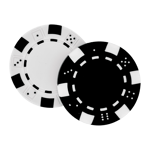 Poker Chip Marker 2-pack, bollmarkör till golfboll