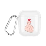Clear Hard PC Case for Airpod 1 2 Transparent Wireless Headphones Protective Cover for Protective Bag 10
