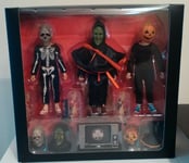 NECA HALLOWEEN III SEASON OF THE WITCH 3 PACK ACTION FIGURES CLOTHED J CARPENTER