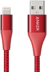 Anker PowerLine+ II Lighting-kaapeli 0,9 m, Punainen