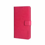 coque Case for Nokia TA-1336 Cover,TPU+Leather Magnetic Closure Book Stand Wallet Cover with Card Slots Shockproof for Flip Folio Protective Nokia TA-1336-Pink