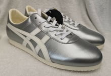 Onitsuka Tiger Pure Silver White Tai-Chi NM Trainers Size UK 6 New With Box
