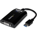 StarTech.com USB 3.0 to DVI / VGA Adapter - 2048x1152 - External Video & Graphics Card - Dual Monitor Display Adapter Cable - Supports Mac & Windows (USB32DVIPRO)