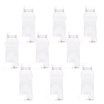 TEC Juice Bottles 250ml with Lids Plastic Empty Clear Small Square Sports Water Bottle PET Mini Fridge Drink Containers for Milk Multipack Bulk