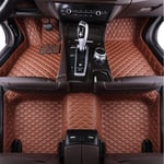 XHULIWQ Car Leather Floor Mats, For Seat Ateca 2017-2020, Custom Boot Mat Interior Car Styling